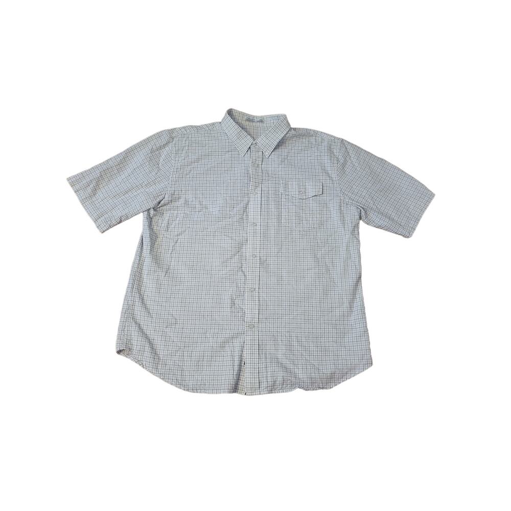 Criquet Mens 2XL Plaid Short-sleeve button shirt in good condition.